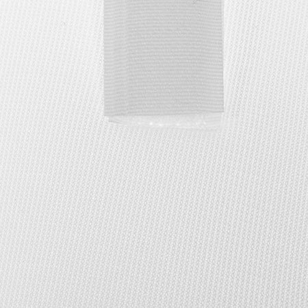 Nahaufnahme Schulterpolster 4M weiß – Detail des textilen Bezugs und der Polsterform